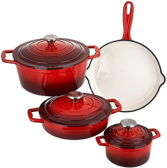 Carl Schmidt Sohn Kochgeschirr-Set aus Aluminiumguss 4-teilig
