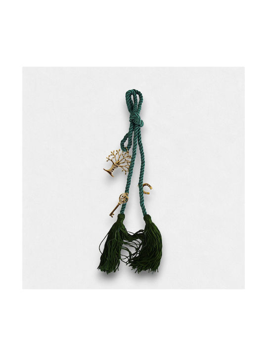 Artifact Handmade Hanging Lucky Charm Little Tree Gold made of Metal 7x30cm 1pcs