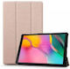 Flip Cover Ροζ Χρυσή (Lenovo Tab E10)
