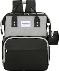 Queen Mother Diaper Bag Backpack Black