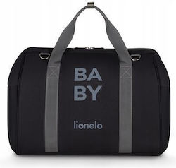 Lionelo Shoulder/Hand Diaper Bag Ida Black 50x35x23cm.