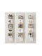 Eckregal Wand White 20x20x127.5cm