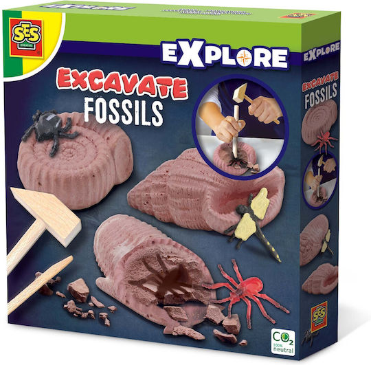 Ses Creative Ανασκαφή Απολιθωμάτων Образователна Игра Образователни за 4+ години Години