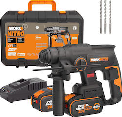 Worx WX381 Κρουστικό Σκαπτικό Πιστολέτο 20V με 1 Μπαταρία 4Ah Worx WX381 Κρουστικό Σκαπτικό Πιστολέτο 20V με 1 Μπαταρία 4Ah