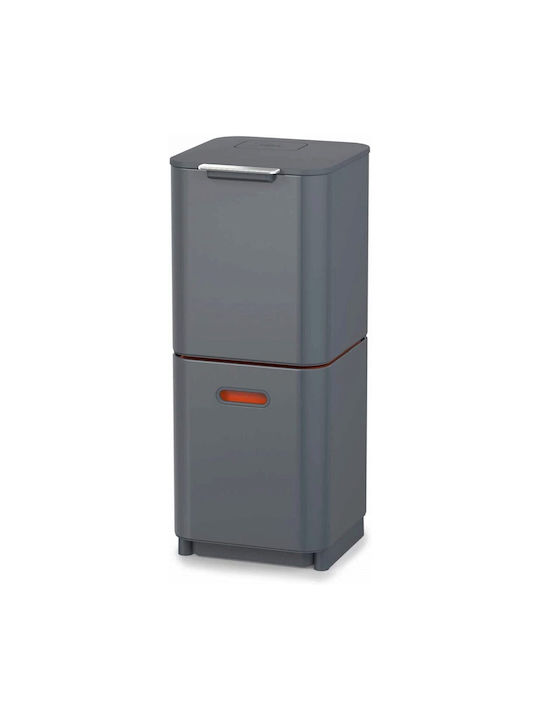 Joseph Joseph Waste Bin Recycling Gray 40lt 1pcs