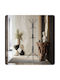 Massido Metallic Coat Rack Black 173.5cm