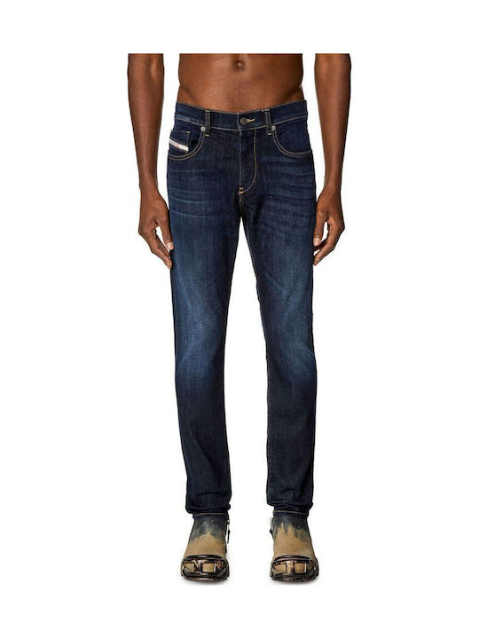 Diesel 2019 D-Strukt Men's Jeans Pants Elastic with Slim Fit Blue
