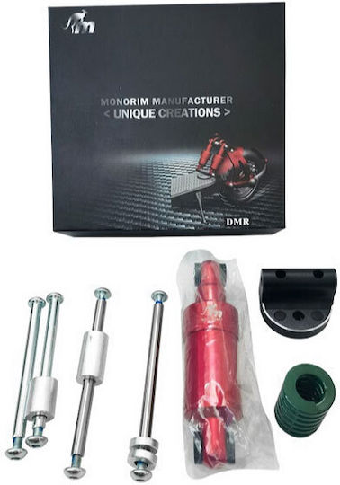 Monorim Rear Suspension Conversion Kit to Double Accessory for Electric Scooter in Red Color 1276