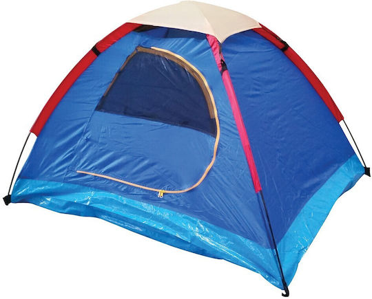 Panda Kids Summer Camping Tent Igloo Blue for 2 People 140x115x90cm