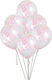 Set of 6 Balloons Transparent