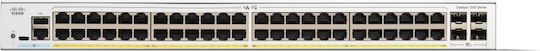 Cisco Catalyst 1200 Managed L2 Switch with 48 Gigabit (1Gbps) Ethernet Ports and 48 SFP Ports