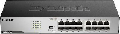 D-Link DGS-1016D/E Unmanaged L2 Switch with 16 Ethernet Ports