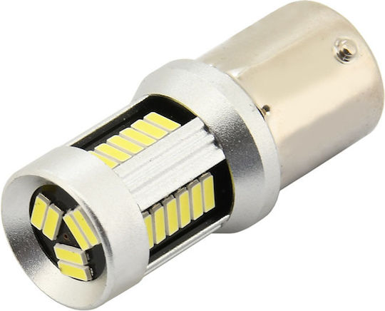 Compass Lămpi Autoturismului BA15S Canbus LED Alb 12V 5W 1buc