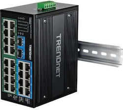 Trendnet TI-PG262 Negestionat L2 PoE+ Switch cu 26 Porturi Gigabit (1Gbps) Ethernet