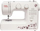 Janome Domestic Sewing Machine Juno White