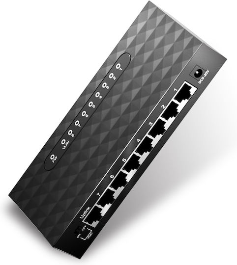EDUP EP-SG7810 Unmanaged L2 Switch με 8 Θύρες Ethernet
