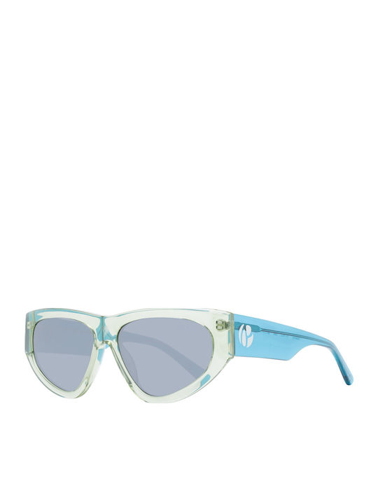 Pepe Jeans Unisex Ochelari de soare cu Verde Cadru și Gri Lentilă PJ7403-598