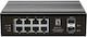 Level One Unmanaged L2 PoE+ Switch with 10 Gigabit (1Gbps) Ethernet Ports