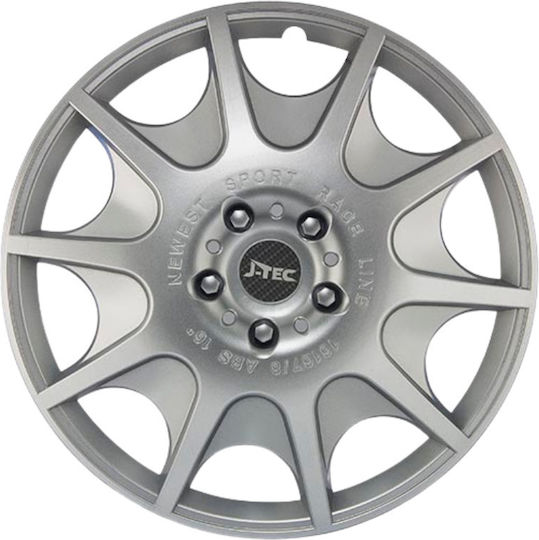 Versaco Car Hubcap Set Skyline 16" 1pc Silver