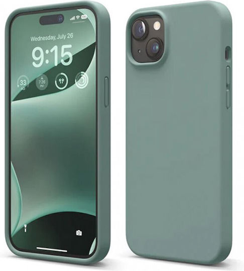 Leewello Back Cover Σιλικόνης 2mm Πράσινο (iPhone 15 Plus)