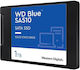 Western Digital Blue SA510 1TB 2.5 Inch SSD with SATA III Connection