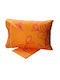 Sunshine Sheet Sets Single 160x260cm. Cotton Feelings Printed Orange 3pcs