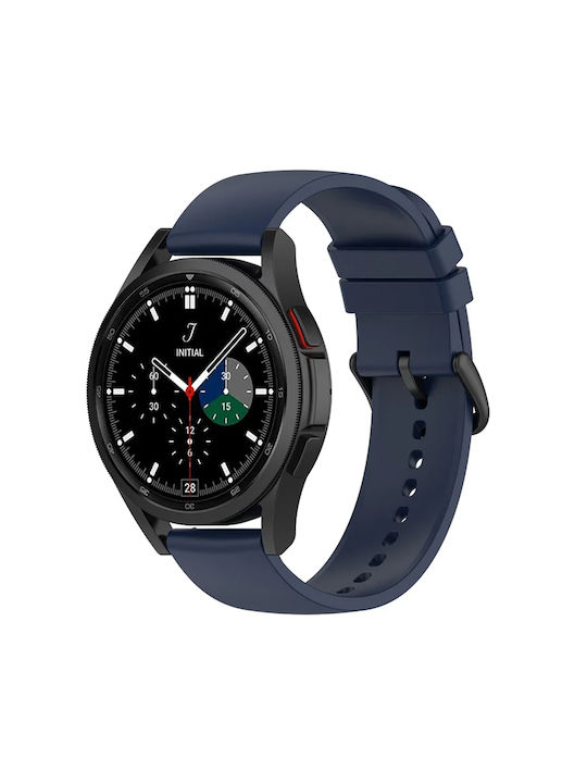 Techsuit Curea Silicon Albastru (Galaxy Watch4/5/6/7/FE/4 Classic/6 Classic/5 ProHuawei Watch GT2 / GT3 (42mm) / GT3 Pro (43mm))