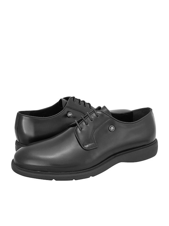 Simmers Men's Leather Dress Shoes Black