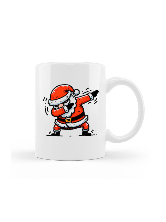 Christmas Mug Ceramic White 1pcs