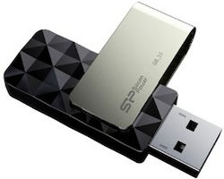 Silicon Power Blaze B30 256GB USB 3.0 Stick Negru