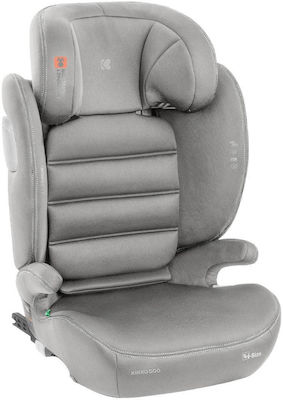 Kikka Boo i-Track Autositz i-Size mit Isofix Light Grey 15-36 kg