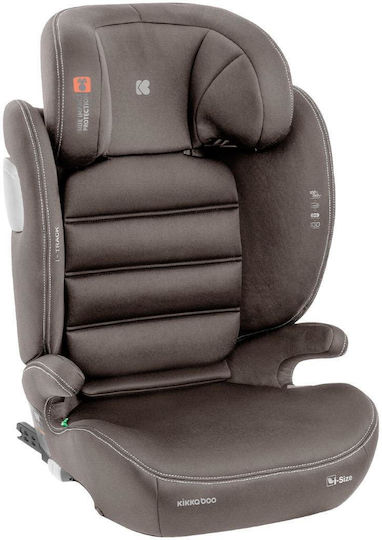 Kikka Boo i-Track Baby Car Seat i-Size with Isofix Brown 15-36 kg