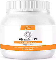 Vitalmaxx Vitamin D3 Vitamin 2000iu 240 softgels