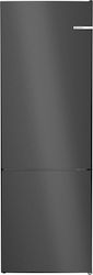 Bosch Kühlschrank mit Gefrierfach 440Es Total NoFrost Schwarz KGN492XCF Bosch Kühlschrank mit Gefrierfach 440Es Total NoFrost Schwarz KGN492XCF