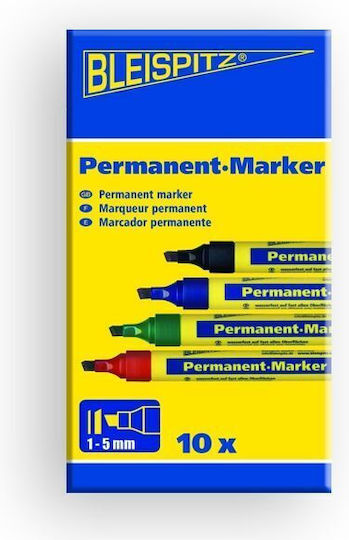 Bleispitz Markere Permanente Negru 10buc