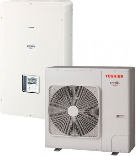 Toshiba Αντλία Θερμότητας 13.24kW Τριφασική 65°C Split