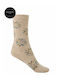 Punto Blanco Women's Patterned Socks Beige