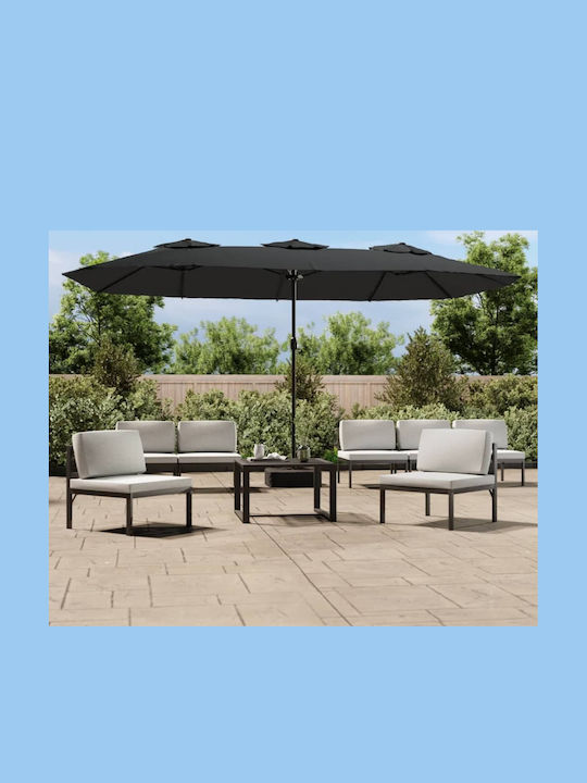 Runde Aluminium-Garten- und Terrassen-Sonnensch...