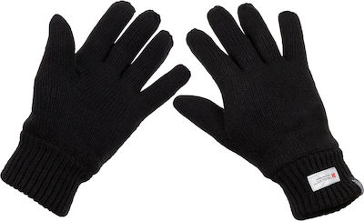 MFH Gloves for Work Black Polyester 1pcs