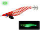 Oceanic Egido Pajama Squid Jigs Pajama red