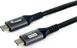 Equip USB 4 USB-C masculin - USB-C 100W 2m (128382)