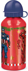 Avengers Детска Бутилка за Вода Avengers 400ml Червен Avengers Детска Бутилка за Вода Avengers 400ml Червен