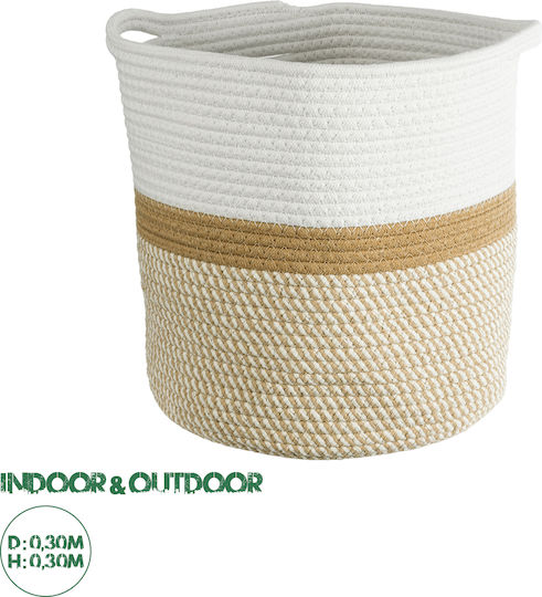 GloboStar Κασπώ Rattan Μπεζ GloboStar Κασπώ Rattan Μπεζ