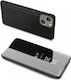 Powertech Книга Силикон Черно (iPhone 13)