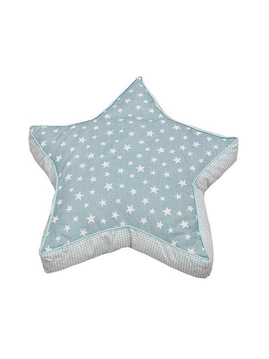 Mother Baby Crib Decorative Pillow Stars Green ...