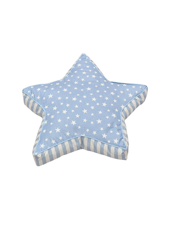 Mother Baby Crib Decorative Pillow Stars Blue 5...