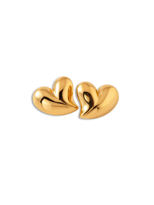 Kloxx Earrings made of Steel Gold Plated