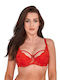 Bra Underwire Red.