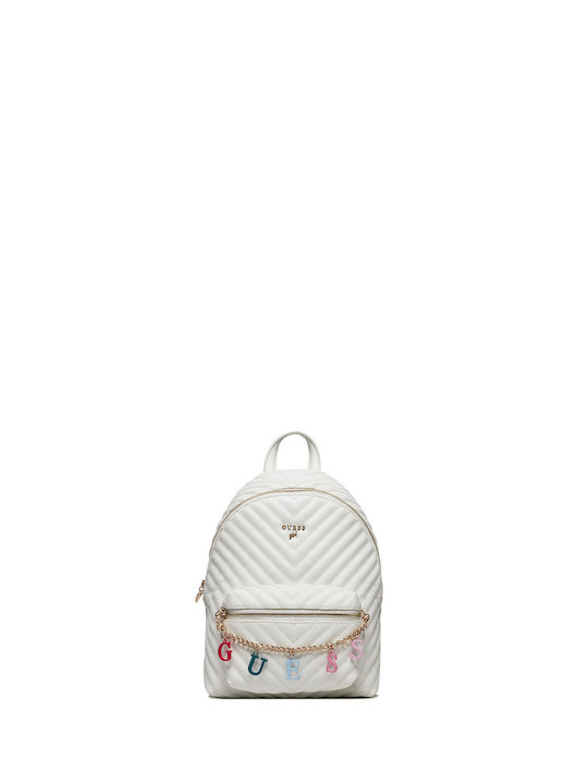 Guess Kids Bag Backpack White 22cmx11cmx28cmcm