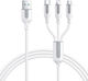 Joyroom S-1T3018A15 Regular USB to Lightning / Type-C / micro USB 1.2m 3.5A Cable White